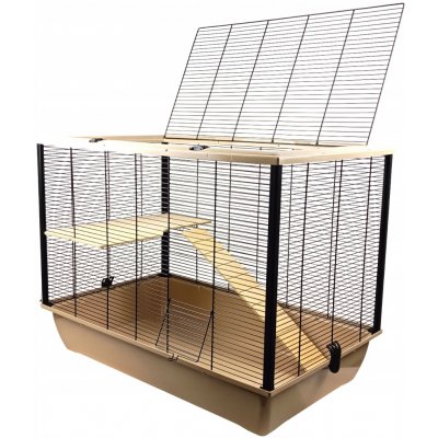 Inter Zoo Hugo Wood beige klec pro hlodavce 78 x 48 x 58 cm – Zboží Dáma