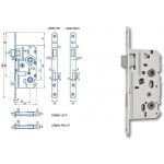 Hobes WC 72/77/55 mm P zámek – Sleviste.cz