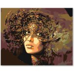 Zuty Malování podle čísel TAJEMNÁ ŽENA – Sleviste.cz