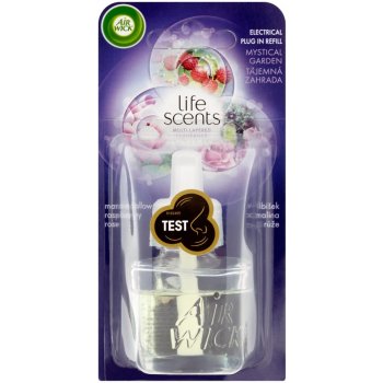 Air Wick Life Scents náhradní náplň do elektrického osvěžovače tajemná zahrada 19 ml