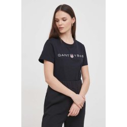 Gant Bavlněné tričko 4200753 černá