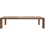 Roda Teakový rozkládací jídelní stůl Brick, obdélníkový 240-360x100x75 cm – Hledejceny.cz