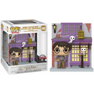 Funko Pop! Deluxe Harry Potter Diagon Alley Eeylops Owl Emporium Harry – Zboží Mobilmania