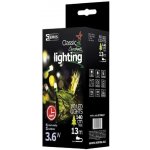 Emos D4AC02 LED vánoční řetěz 8 m venkovní i vnitřní studená bílá časovač – Hledejceny.cz