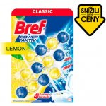 Bref Power Aktiv Juicy Lemon tuhý WC blok 3 x 50 g – Zboží Mobilmania