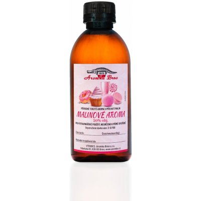 Aromka Brno malina aroma 20% 260 ml – Zboží Dáma