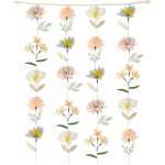 Meri Meri Květinový závěs Pastel Flowers 2 m, multi barva, papír – Hledejceny.cz