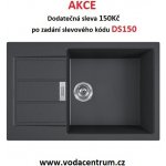 Franke S2D 611-78 XL Černá – Zboží Mobilmania