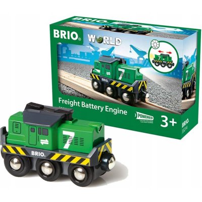 Brio 33214 Elektrická lokomotiva zelená – Zboží Mobilmania