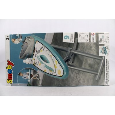 Smoby Sada na žehlení modrá plastová 3 roky+ s žehličkou – Hledejceny.cz