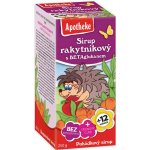 Apotheke Sirup dětský rakytníkový s betaglukanem 250 g – Hledejceny.cz