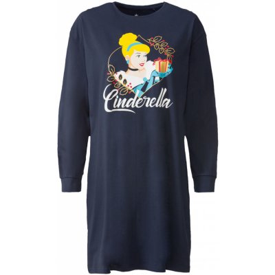 Cinderella dámská noční košile námořnická modrá – Zboží Mobilmania