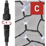 Emos Profi LED spojovací řetěz problikávající 10 m venkovní i vnitřní studená bílá – Zboží Dáma