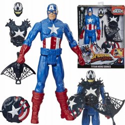 Figurka Hasbro Avengers Capitan America s Power FX přislušenstvím