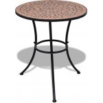 OMAXI 910886 Bistro stolek terakota 60 cm mozaika – Hledejceny.cz