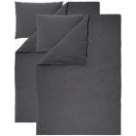 Livarno mušelínového povlečení tmavě šedá 140x200 70x90 – Sleviste.cz