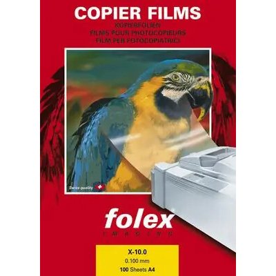 Folex Fólie Folex - fólie X 10.0 pro čb laserový tisk / 100 ks – Zboží Živě