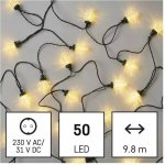 Emos D5W01 LED vánoční řetěz šišky teplá bílá 9,8 mZ – Hledejceny.cz