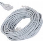Izoxis 22532 Síťový RJ45-RJ45, 30 m, šedá – Zboží Živě