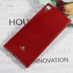 Pouzdro MG jemně se třpytící gelové Sony Xperia XA1 Ultra - červený – Hledejceny.cz