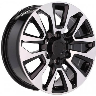 Racing Line B1743 7x16 6x139,7 ET30 black polished | Zboží Auto