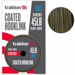 Trakker Návazcová šňůra Soft Coated Hooklink Green 20,4 kg 20 m