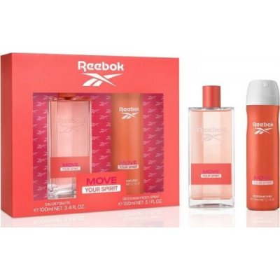 Reebok Move Your Spirit For Women EDT 100 ml + deodorant ve spreji 150 ml – Hledejceny.cz