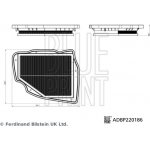 Vzduchový filtr BLUE PRINT ADBP220186 – Hledejceny.cz