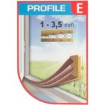 STOMIL Těsnění profil E1 9x4mm 6m bílé – Sleviste.cz