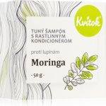 Kvítok tuhý šampon s kondicionérem proti lupům Moringa 50 g – Zboží Mobilmania