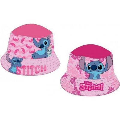 Lilo and Stitch Klobouk klobouček 0415 růžový – Zboží Dáma