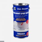 Den Braven Podlahový epoxy nátěr, sada plechovek okenní šedá RAL 7040 plechovka 5 + 1 kg – Zboží Mobilmania