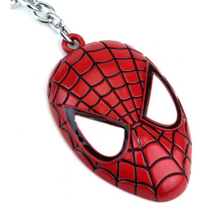CurePink přívěsek na klíče Marvel Spiderman 3D Maska kovový KE010701SPN – Zbozi.Blesk.cz