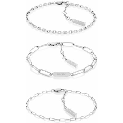 Calvin Klein Slušivá ocelová souprava náramků Defiant 35000434 – Hledejceny.cz