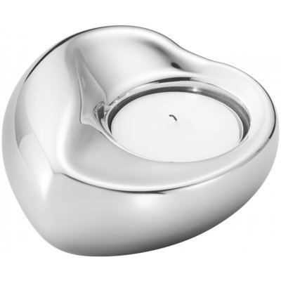 Georg Jensen Svícen na čajovou svíčku HEART - – Zboží Dáma
