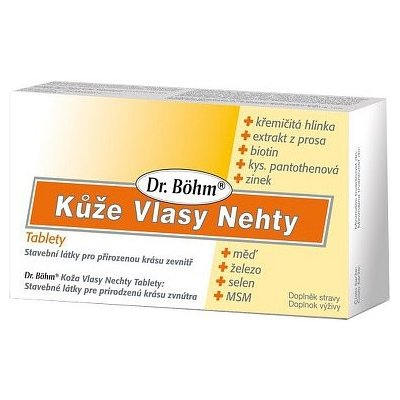 Dr. Böhm Kůže vlasy nehty 60 tablet – Zbozi.Blesk.cz