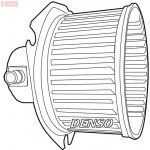 vnitřní ventilátor DENSO DEA43002 – Zboží Mobilmania