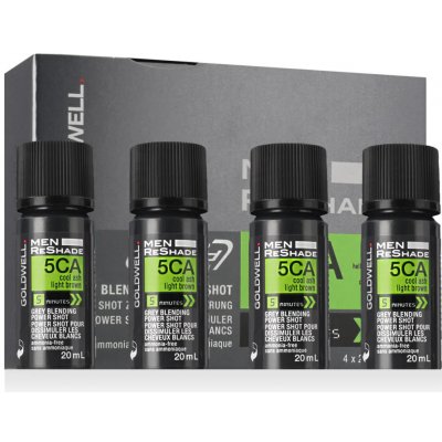 Goldwell Men Reshape 5CA CFM 4 Shots barva na vlasy 80 ml – Hledejceny.cz