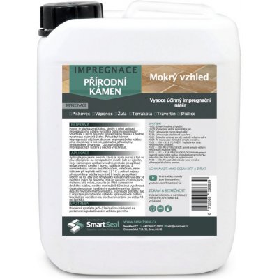 Impregnace na přírodní kámen - mokrý vzhled, 5l – Hledejceny.cz