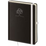 Helma 365 Linkovaný zápisník Black White A5 – Zboží Živě