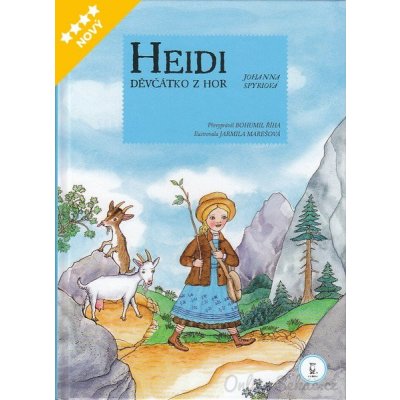 Heidi děvčátko z hor Spyriová Johanna – Hledejceny.cz