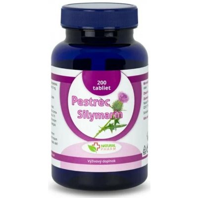 Natural Pharm Ostropestřec Silymarin 35 mg 200 tablet – Hledejceny.cz