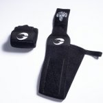GASP HARDCORE WRIST WRAPS 18 INCH BLACK/WHITE – bandáže zápěstí Gasp černo bílé – Hledejceny.cz