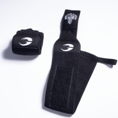 GASP HARDCORE WRIST WRAPS 18 INCH BLACK/WHITE – bandáže zápěstí Gasp černo bílé – Hledejceny.cz
