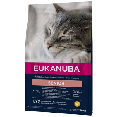 Eukanuba Cat Senior All Breeds Top Condition Chicken & Liver 10 kg