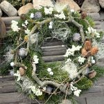 Balkonika Vánoční věnec na dveře lesní 35 cm – Hledejceny.cz