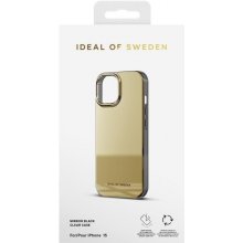 iDeal Of Sweden Ochranný kryt Clear Case iPhone 15 Mirror Gold