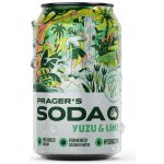Prager's Soda Yuzu & Lime 12 x 330 ml – Zboží Dáma