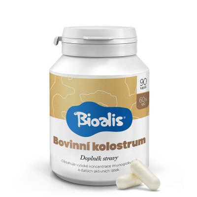 Bioalis bovinní kolostrum 90 kapslí