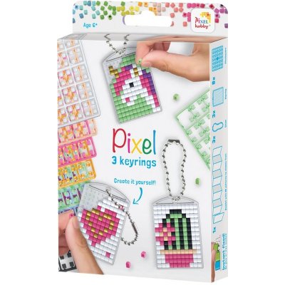 Pixelhobby Sada Pixel klíčenky sweet 3ks 1 sada – Hledejceny.cz
